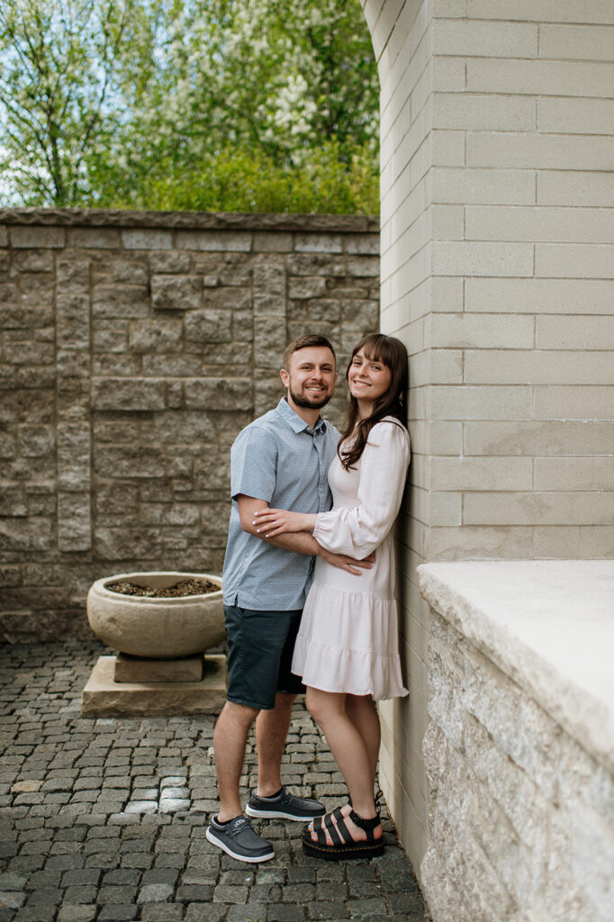 Couples engagement photos in Indiana