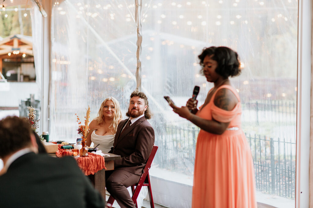 Wedding speeches