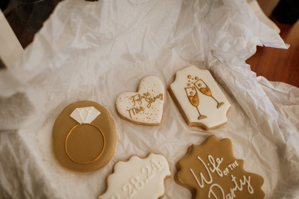 Cookies for the bride