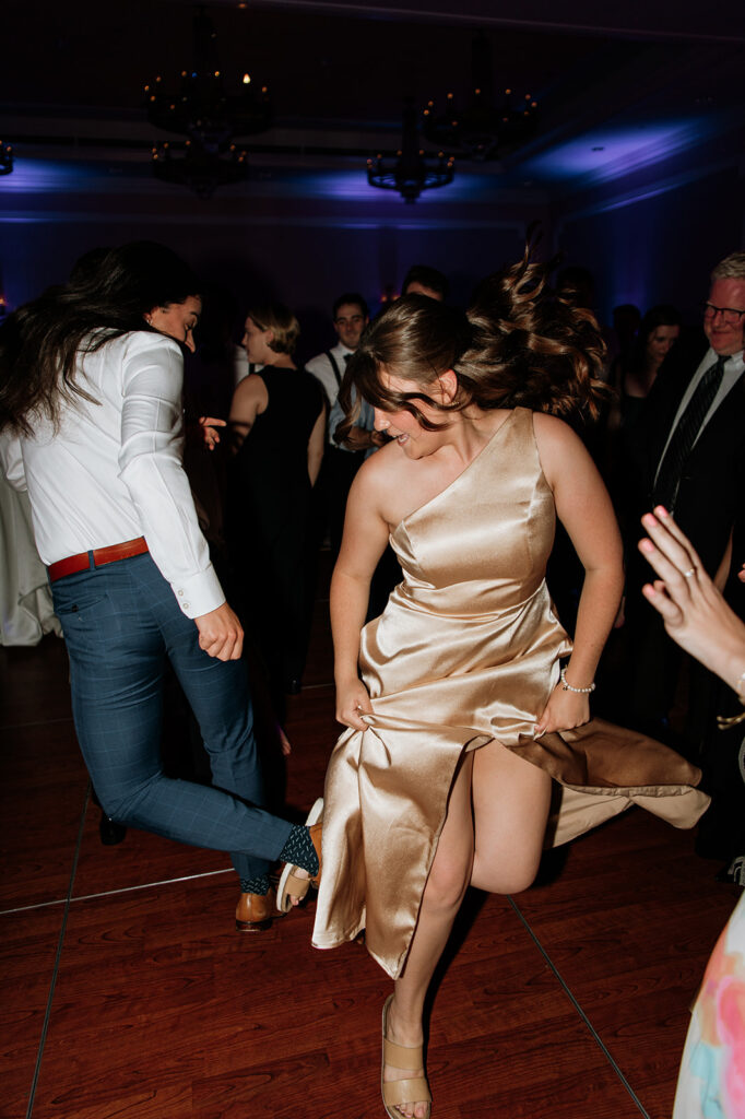 Open dancing during the reception