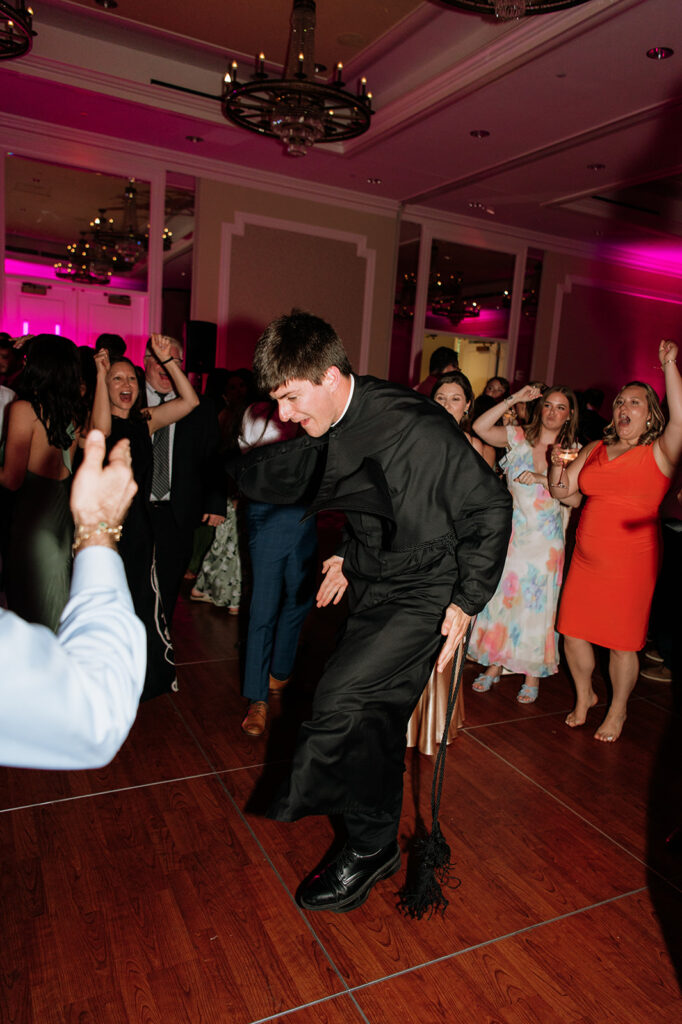 Open dancing during the reception