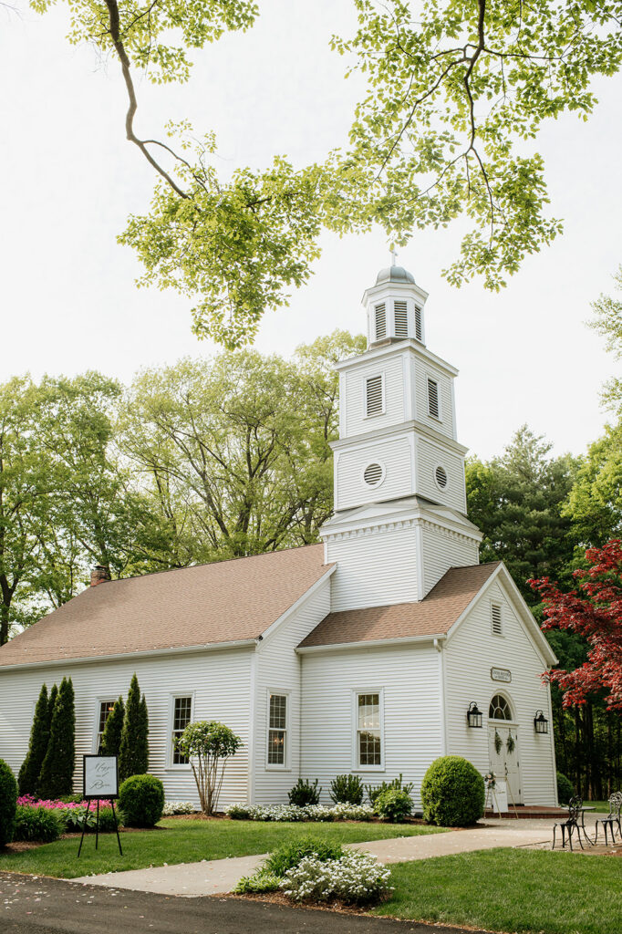 Exterior photo of The Chapel at The Morris Estate in Niles, Michigan.